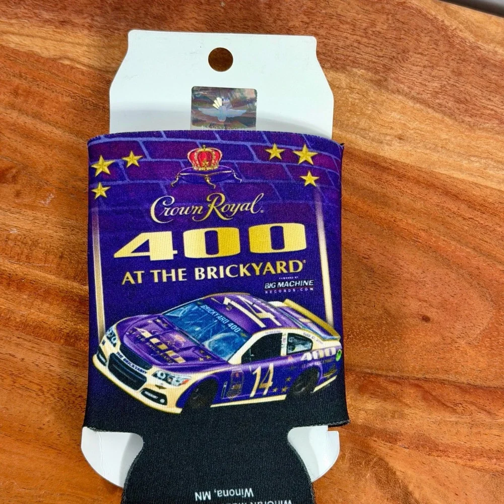 Crown Royal 400‎ At The Brickyard Can Cooler Sleeve July 27 2014 NASCAR